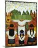 Flower Festival: Feast of Santa Anita, 1931-Diego Rivera-Mounted Art Print