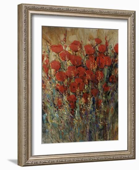 Flower Field II-Tim O'toole-Framed Giclee Print