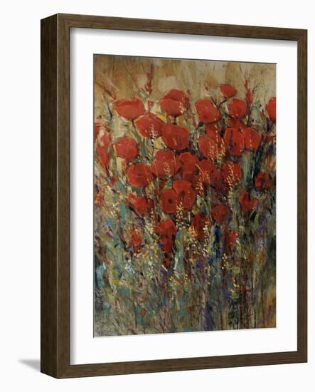 Flower Field II-Tim O'toole-Framed Giclee Print