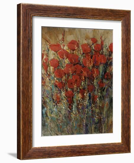 Flower Field II-Tim O'toole-Framed Giclee Print