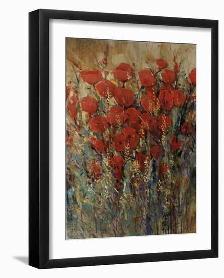 Flower Field II-Tim O'toole-Framed Giclee Print