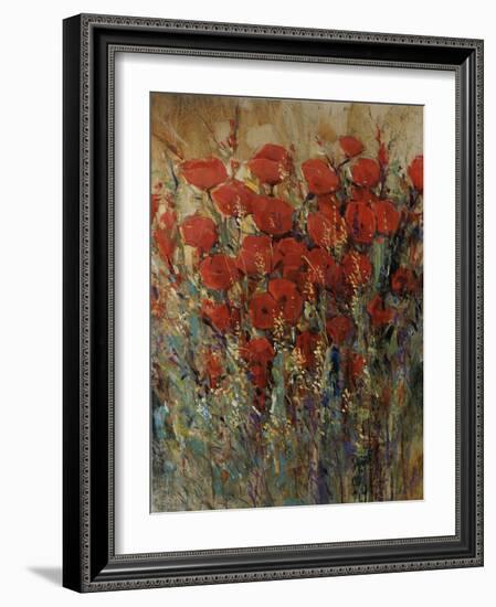 Flower Field II-Tim O'toole-Framed Giclee Print