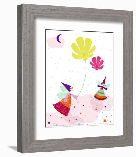 Flower Field-Laure Girardin-Vissian-Framed Art Print