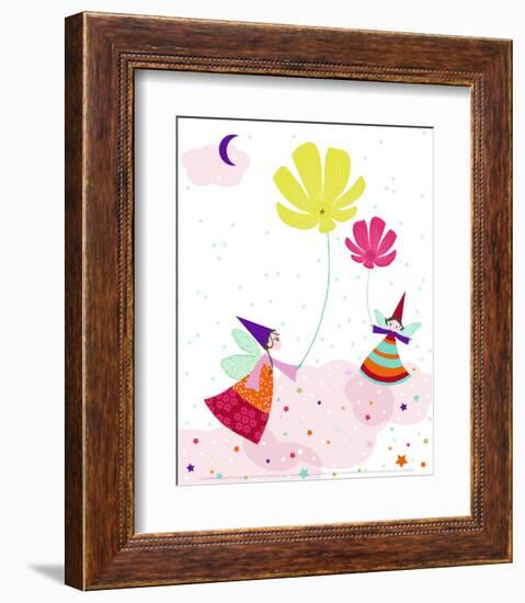 Flower Field-Laure Girardin-Vissian-Framed Art Print