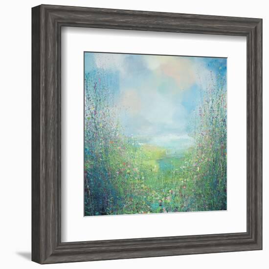 Flower Field-Sandy Dooley-Framed Art Print