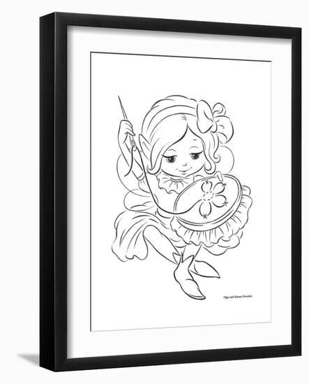 Flower for Mum-Olga And Alexey Drozdov-Framed Giclee Print