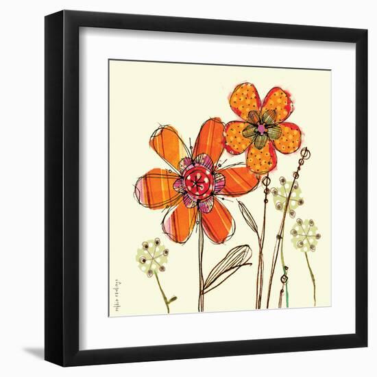 Flower Friends-Robbin Rawlings-Framed Art Print