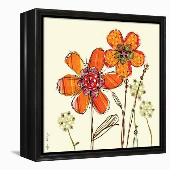 Flower Friends-Robbin Rawlings-Framed Stretched Canvas