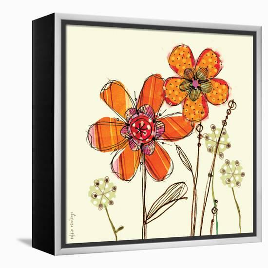 Flower Friends-Robbin Rawlings-Framed Stretched Canvas