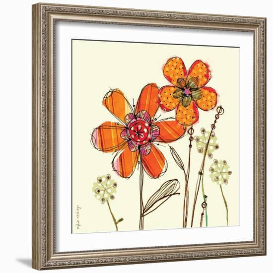 Flower Friends-Robbin Rawlings-Framed Art Print