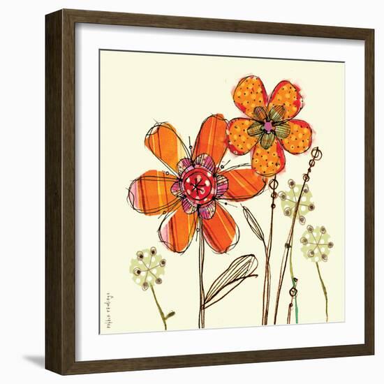 Flower Friends-Robbin Rawlings-Framed Art Print