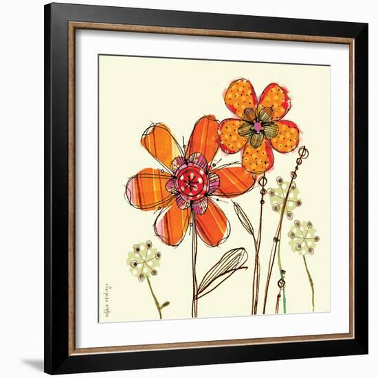 Flower Friends-Robbin Rawlings-Framed Art Print