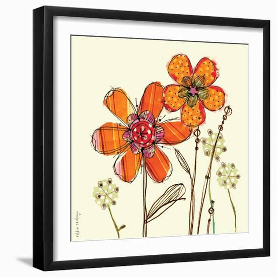 Flower Friends-Robbin Rawlings-Framed Premium Giclee Print