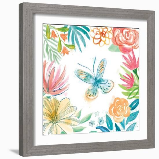 Flower Fun II-Mary Urban-Framed Art Print