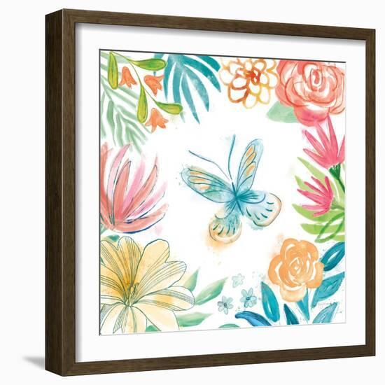 Flower Fun II-Mary Urban-Framed Art Print