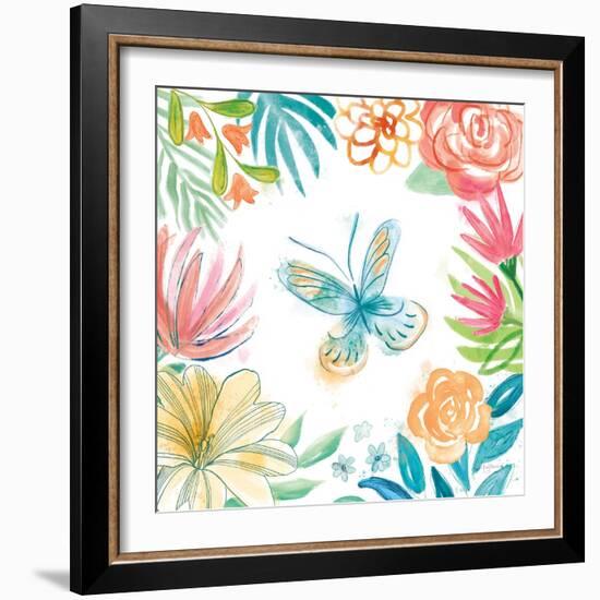 Flower Fun II-Mary Urban-Framed Art Print