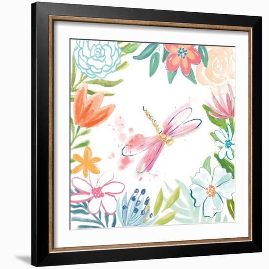 Flower Fun III-Mary Urban-Framed Art Print