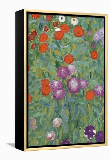 Flower Garden, 1905-07 (Detail)-Gustav Klimt-Framed Premier Image Canvas