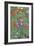 Flower Garden, 1905-07 (Detail)-Gustav Klimt-Framed Giclee Print