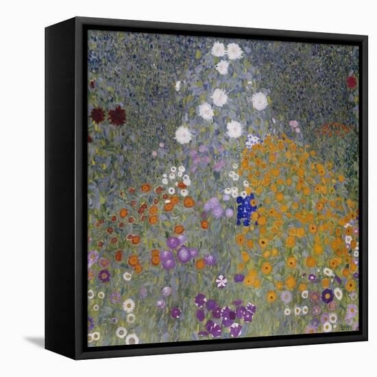 Flower Garden, 1905-07-Gustav Klimt-Framed Premier Image Canvas