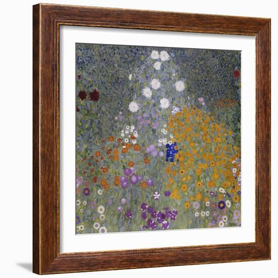 Flower Garden, 1905-07-Gustav Klimt-Framed Giclee Print