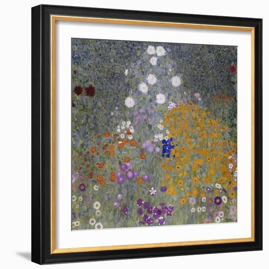 Flower Garden, 1905-07-Gustav Klimt-Framed Giclee Print