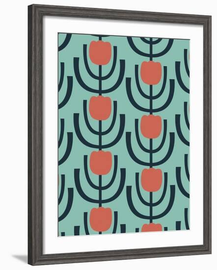 Flower Garden 2-Rachel Gresham-Framed Giclee Print