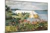 Flower Garden and Bungalow, Bermuda, 1899-Winslow Homer-Mounted Giclee Print