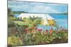 Flower Garden and Bungalow, Bermuda, c.1899-Winslow Homer-Mounted Premium Giclee Print