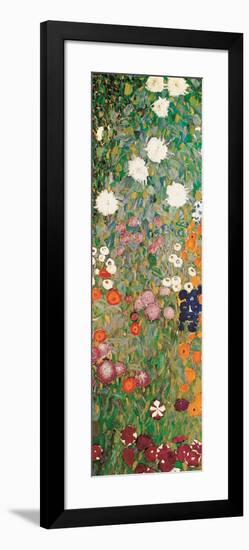 Flower Garden (detail)-Gustav Klimt-Framed Art Print