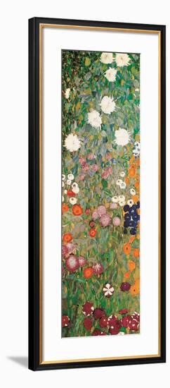 Flower Garden (detail)-Gustav Klimt-Framed Art Print