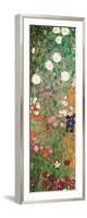 Flower Garden (detail)-Gustav Klimt-Framed Art Print