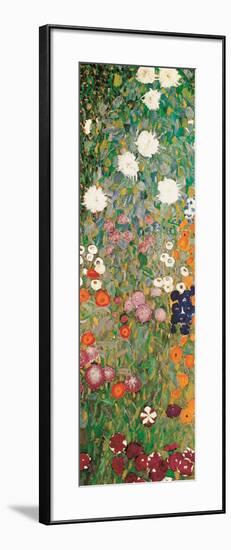 Flower Garden (detail)-Gustav Klimt-Framed Art Print