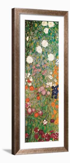 Flower Garden (detail)-Gustav Klimt-Framed Art Print