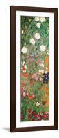 Flower Garden (detail)-Gustav Klimt-Framed Art Print