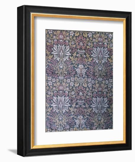 Flower Garden Furnishing Fabric, Jacquard Woven Silk, England, 1879-William Morris-Framed Giclee Print