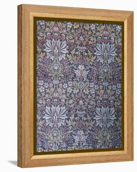 Flower Garden Furnishing Fabric, Jacquard Woven Silk, England, 1879-William Morris-Framed Premier Image Canvas