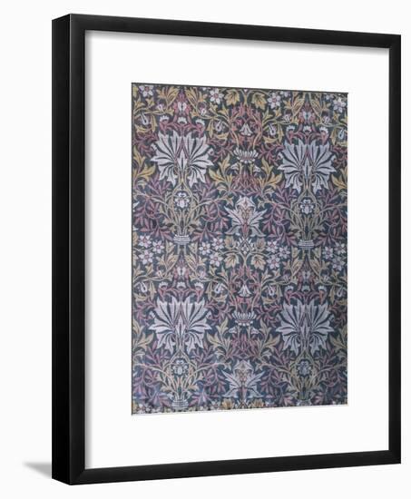 Flower Garden Furnishing Fabric, Jacquard Woven Silk, England, 1879-William Morris-Framed Giclee Print