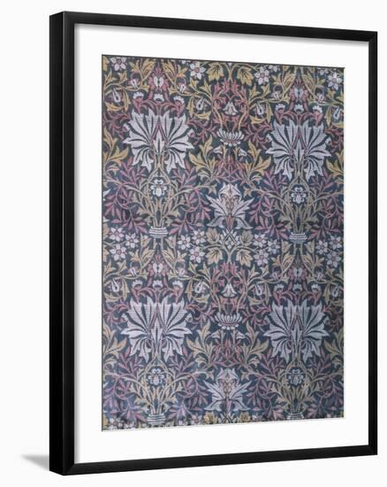 Flower Garden Furnishing Fabric, Jacquard Woven Silk, England, 1879-William Morris-Framed Giclee Print