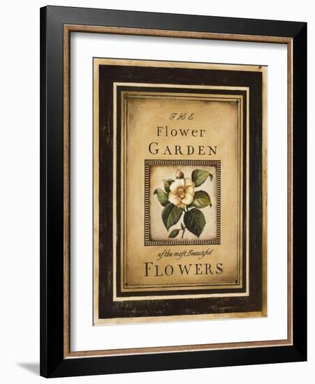 Flower Garden I-Kimberly Poloson-Framed Art Print