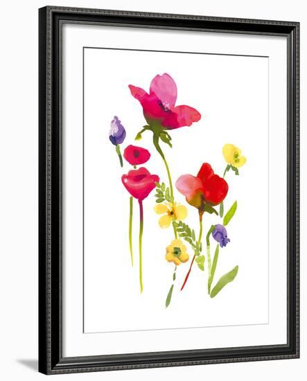 Flower Garden II-Sandra Jacobs-Framed Giclee Print