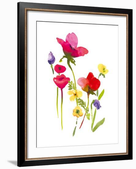 Flower Garden II-Sandra Jacobs-Framed Giclee Print