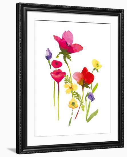 Flower Garden II-Sandra Jacobs-Framed Giclee Print