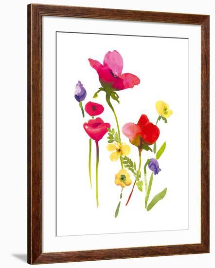 Flower Garden II-Sandra Jacobs-Framed Giclee Print