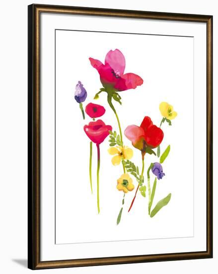 Flower Garden II-Sandra Jacobs-Framed Giclee Print