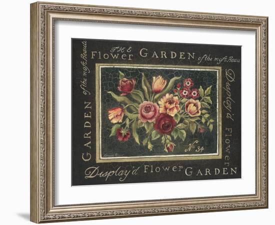 Flower Garden No. 34-Kimberly Poloson-Framed Art Print