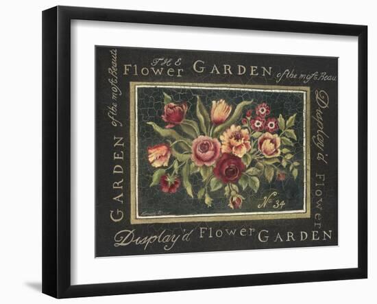 Flower Garden No. 34-Kimberly Poloson-Framed Art Print