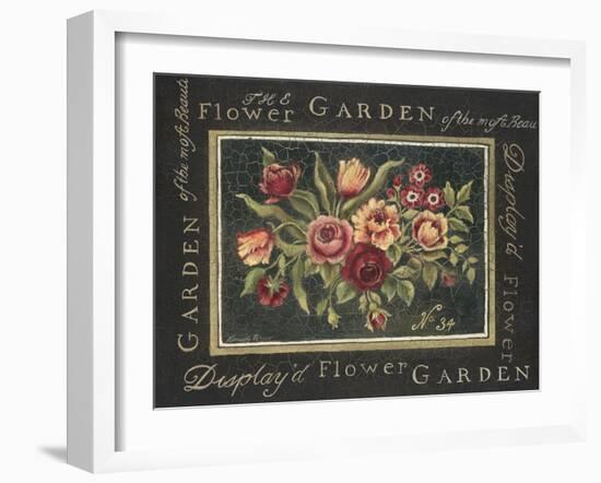 Flower Garden No. 34-Kimberly Poloson-Framed Art Print