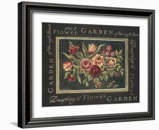 Flower Garden No. 34-Kimberly Poloson-Framed Art Print