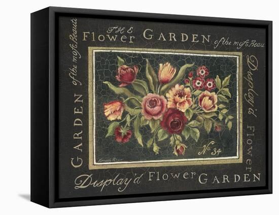 Flower Garden No. 34-Kimberly Poloson-Framed Stretched Canvas